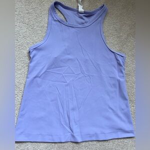 Lululemon align waist-length racer back tank top in Lilac Smoke Size 10